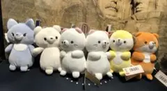 ぴょこたち もちふわ ぬいぐるみ 6個セット