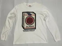 パロディ ラッキーストライク 企業モノ Mサイズ ロンT Tシャツ