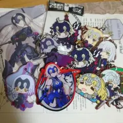 ジャンヌオルタ　アクリルキーホルダー　ラバーストラップ　セット　FGO Fate
