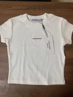 Calvin Klein Jeans ホワイトTシャツ S 新品タグ付き