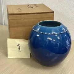 光洋窯　二代目光洋（山崎昭）作　花瓶
