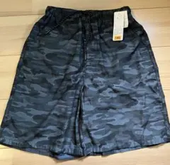 新品　未使用　迷彩柄 ハーフパンツ 160 男の子　小学生　短パン　半ズボン