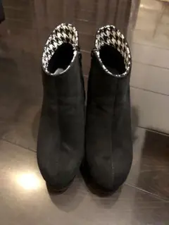 厚底ブーツ ショートブーツ