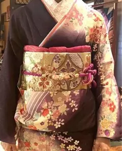 帯締めと重ね襟 新品未使用タグ付き
