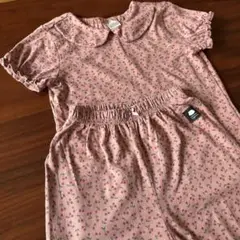 フタフタ　半袖上下セット　チェリー柄　100cm