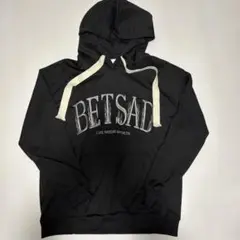 BETSAD フード付きトレーナー L 170cm黒
