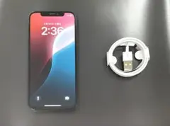 ほぼ新品‼️ iPhone12 SIMフリー64GB+バッテリー新品+ガラス付き