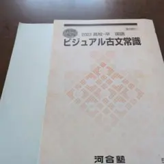 ビジュアル古文常識 2023年版　河合塾