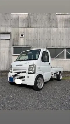 御池　スズキキャリー　LE-DA63T　自作マフラー 自作マフラー（タイコ加工）（スズキ キャリイトラック・DA