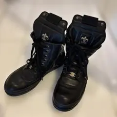 新品同様 クロムハーツ リックオウエンス スニーカー インボイスあり CHROME HEARTS クロムハーツ（原本有） Rick Owens リック