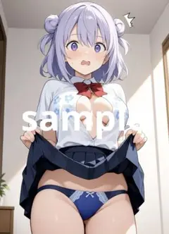 AIイラスト　セクシー　アニメイラスト　ポスター　A4サイズ　No.318