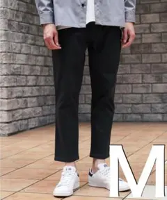 roshell ロシェル アンクルパンツ クロップドパンツ テーパード チノパン