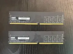 KLEVV メモリ DDR4 2666 8GBx2枚 16GB