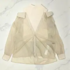 Heather ヘザー ドッキングシャツ