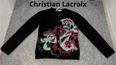 CHRISTIAN LACROIX　クリスチャンラクロワ　巻き カーディガン CHRISTIAN LACROIX クリスチャンラクロワ 巻き カーディガン