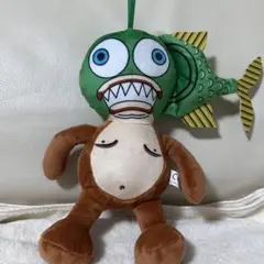 トリッピトロッピ ぬいぐるみ イタリアンブレインロット びっくり顔？ 魚