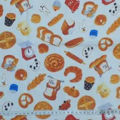 パンどろぼう　生成　33　生地　はぎれ　絵本