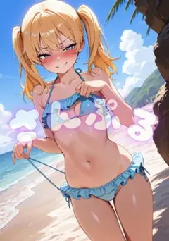 ◆海夢◆A4サイズ ポスター AIイラスト 高品質高画質 アニメ セクシー 13