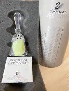 【美品】SWAROVSKI SILVER CRYSTAL ベル