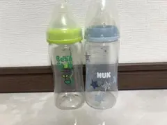 哺乳瓶 NUK ビーンスターク 2点セット