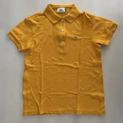 Lacoste マスタード ポロシャツ 半袖