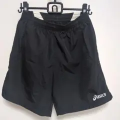 asics ランニングショーツ 　黒　LLサイズ