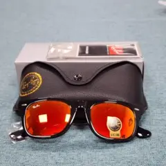 RayBan サングラス レイバン レディース メンズ サングラス 黒橙赤