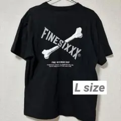 Finesixxx ファインシックス Tシャツ 黒　ブラックLサイズ　メンズ
