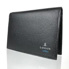 LANVIN en Bleu パスケース 名刺入れ カードケース シンプル