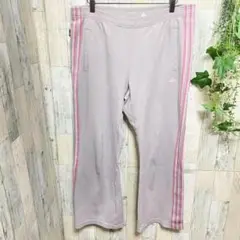 【adidas】 アディダス ジャージ グレー ストレート サッカー