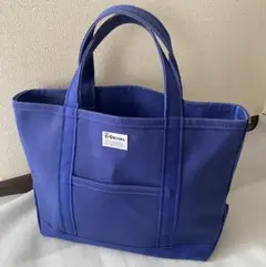 ORCIVAL 定番キャンバス トートバッグ ネイビー⭐︎Mサイズ