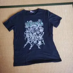 MARVEL キャラクター Tシャツ ブラック