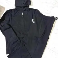 NIENA SPORTS/ニエナスポーツ/ブラックジャージ上下セット/新品未使用