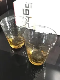 【美品・未使用】ハンドメイドグラス　スガハラ