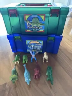 DINOジュラシックフィギュア　立体図鑑　VOL2とVOL3