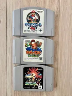 【ジャンク】Nintendo 64 ゲームソフト 3本セット