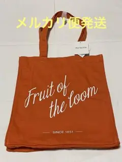FRUIT OF THE LOOM トートバッグ　オレンジ
