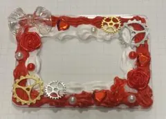 ホイップデコトレカケース　赤
