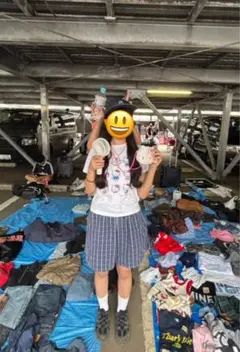NIKE チェックパンツ