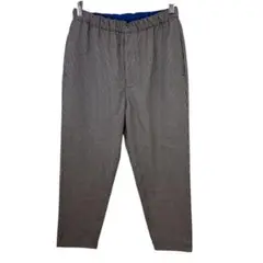 TOMORROWLAND men's クロップド　イージーパンツ チェック柄　S