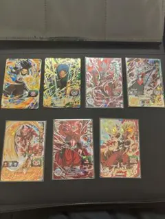 スーパードラゴンボールヒーローズ カードセットまとめ売り　7枚