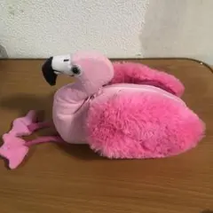 フラミンゴ型ポーチ