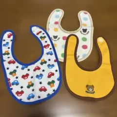 ミキハウス スタイ 3点セット