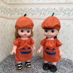 メルちゃんの服（カボちゃん）