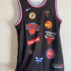 極美品　Supreme NIKE 14SS Basketball Jersey Supreme Nike Basketball Jersey Black Men's - SS14 - US