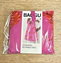 Baggu バグーStandard Reusable Bag ピンク　ロブスター
