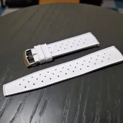 ホワイト ラバーベルト 22mm