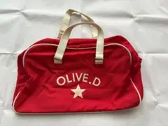 美品　ボストンバッグ　レッド　トートバッグ