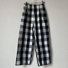 GLOBAL WORK ギンガムチェック　パンツ　Sサイズ