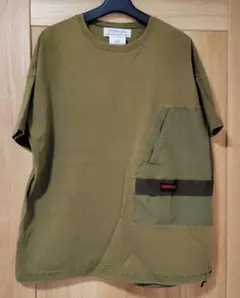 REMIRELIEF BRIEFINGレミレリーフブリーフィングTシャツカーキM